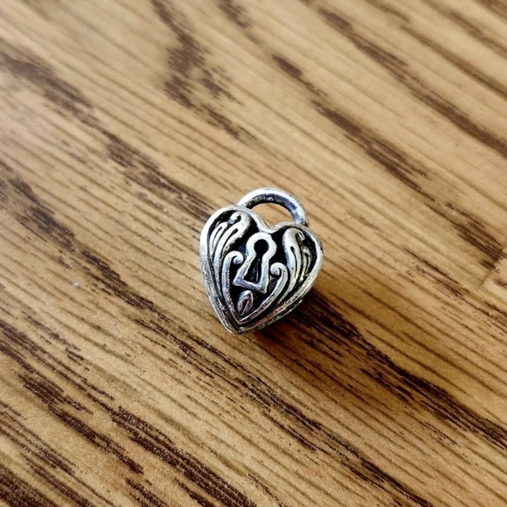 BRIGHTON Silver and Crystal Vintage Charms, $20 each! - Picture 3 of 6